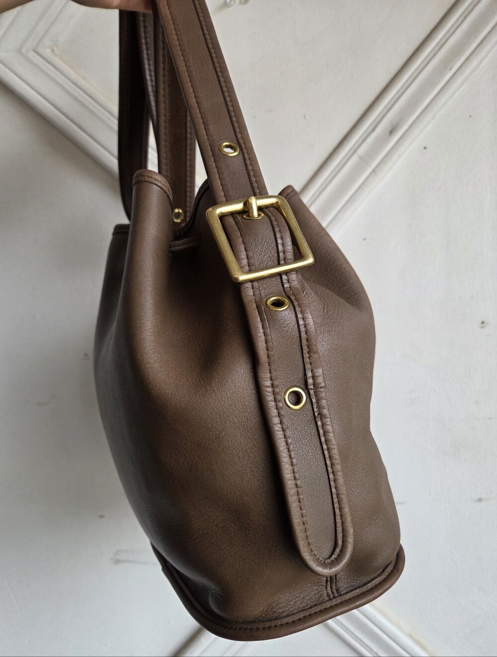 Vintage Coach Taupe Lulas Legacy 9952 🍂🤎 - Picture 4 of 16